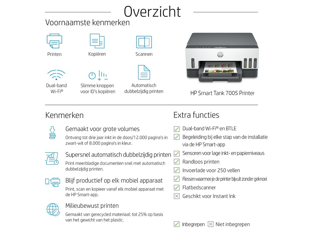 HP Smart Tank 7005