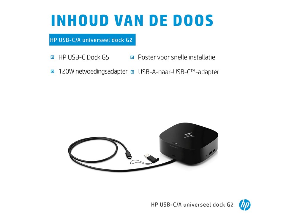 HP USB-C Dock G5 - 5TW10AA