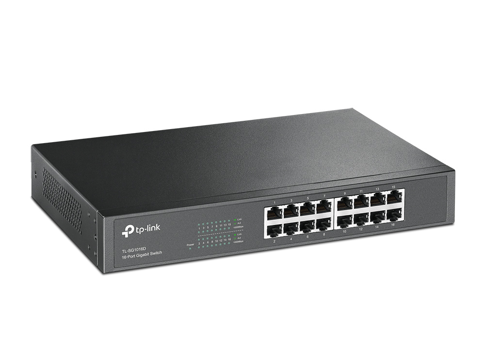 TP-LINK Gigabit Ethernet switch TL-SG1016D - 16 Poorts