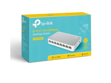 TP-LINK TL-SF1008D - Fast Ethernet switch - 8 Poorts