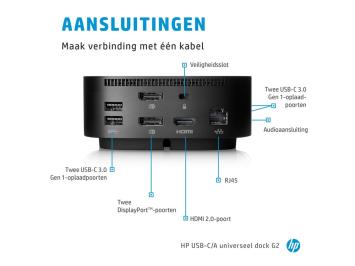 HP USB-C Dock G5 - 5TW10AA