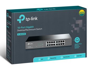 TP-LINK Gigabit Ethernet switch TL-SG1016D - 16 Poorts